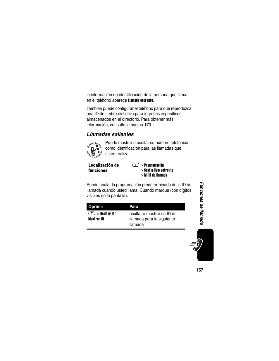 Motorola A630 User Manual | Page 159 / 256