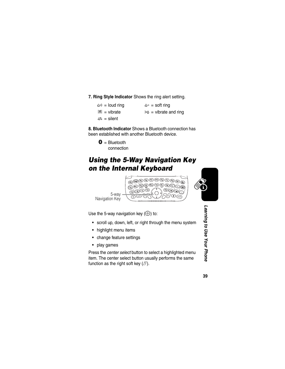 Motorola A630 User Manual | Page 41 / 256