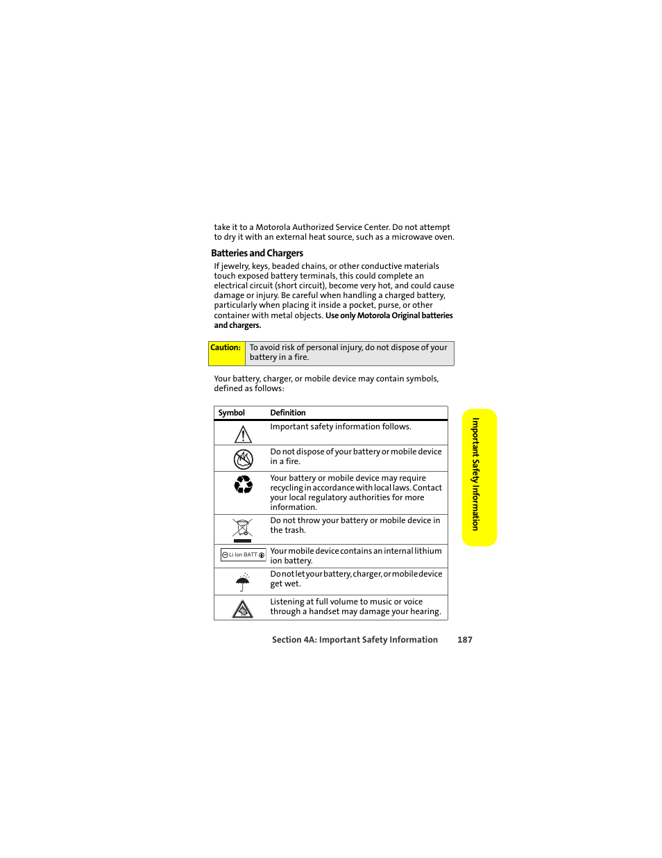 Motorola ic402 User Manual | Page 201 / 224