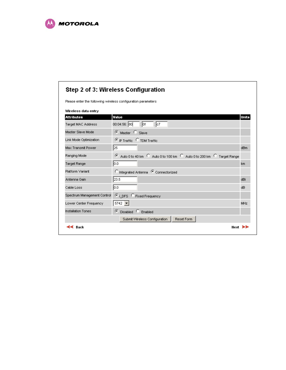 Motorola MotoWI4 PTP 600 Series User Manual | Page 177 / 246