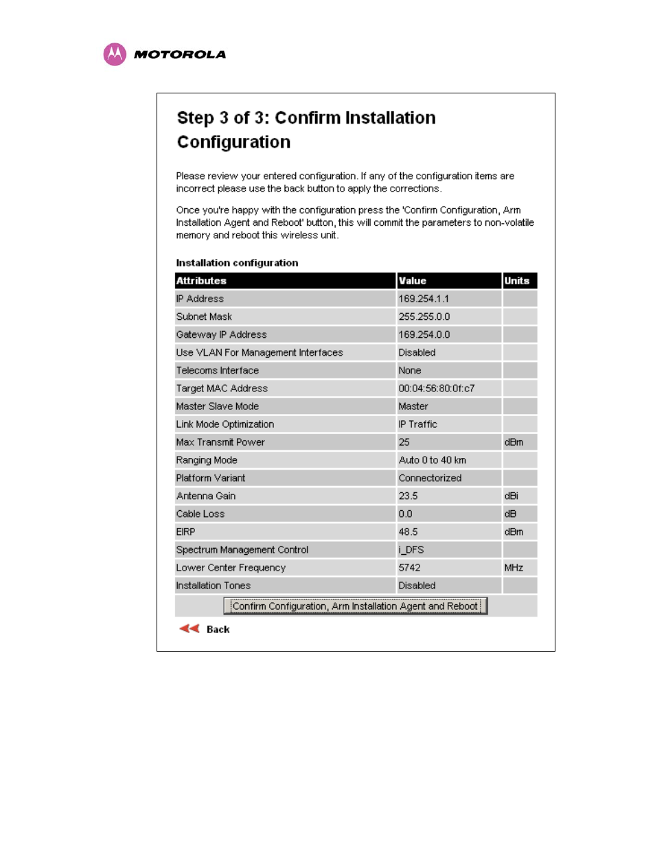 Motorola MotoWI4 PTP 600 Series User Manual | Page 179 / 246