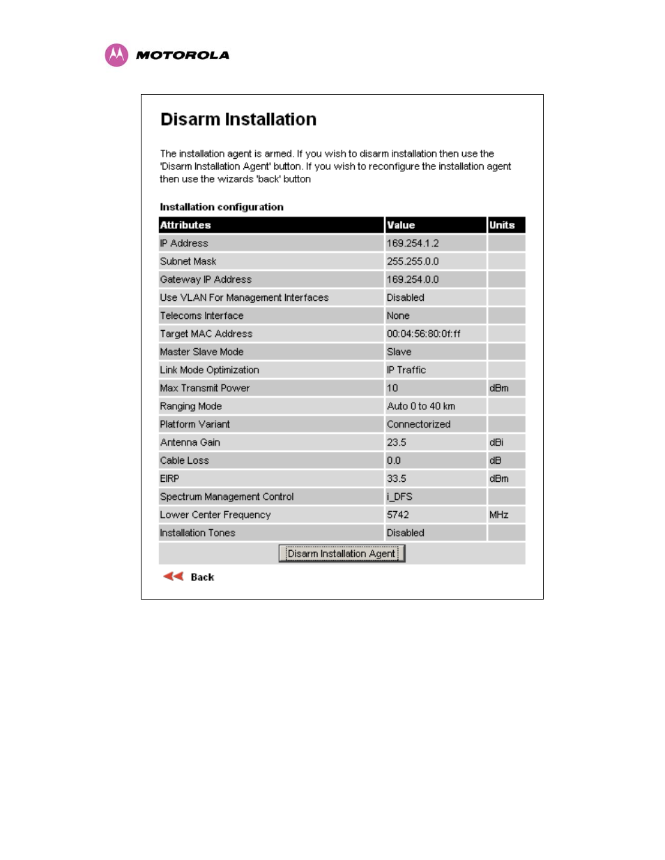Motorola MotoWI4 PTP 600 Series User Manual | Page 180 / 246