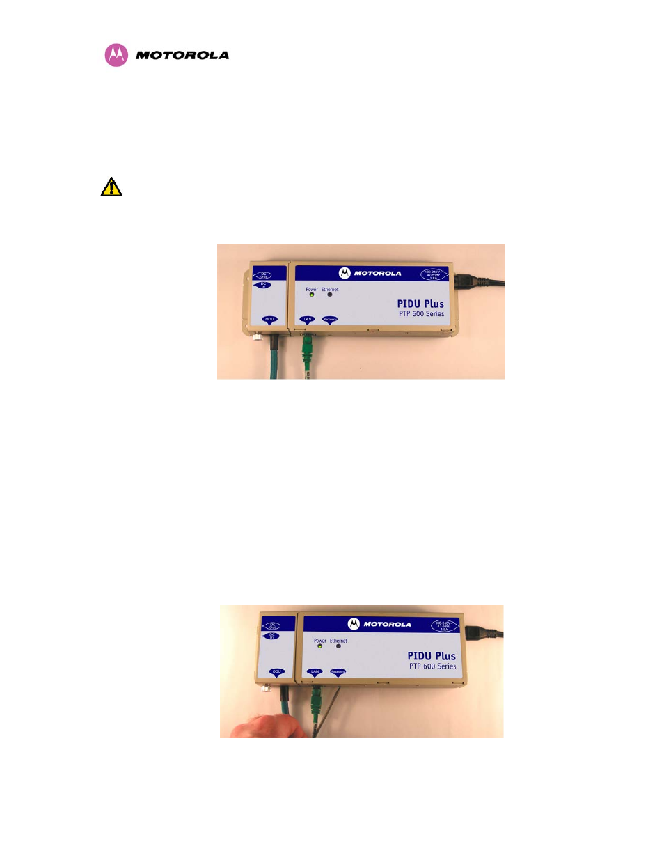 2 pidu plus – ptp 600 series bridge, Pidu plus – ptp 600 series bridge, Figure 5 – pidu plus recovery switch location | Motorola MotoWI4 PTP 600 Series User Manual | Page 32 / 246