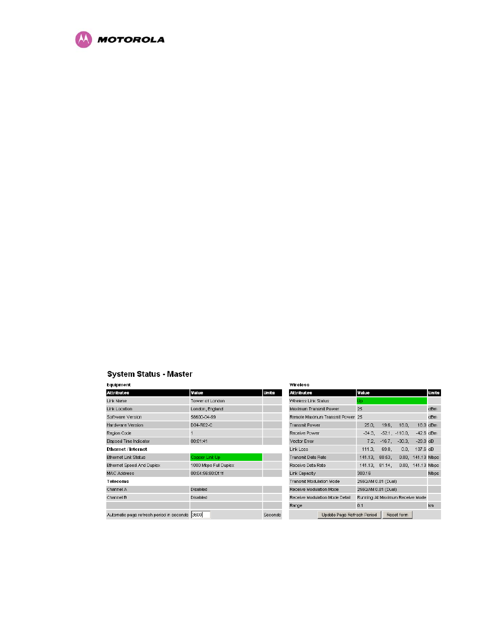 Motorola MotoWI4 PTP 600 Series User Manual | Page 74 / 246