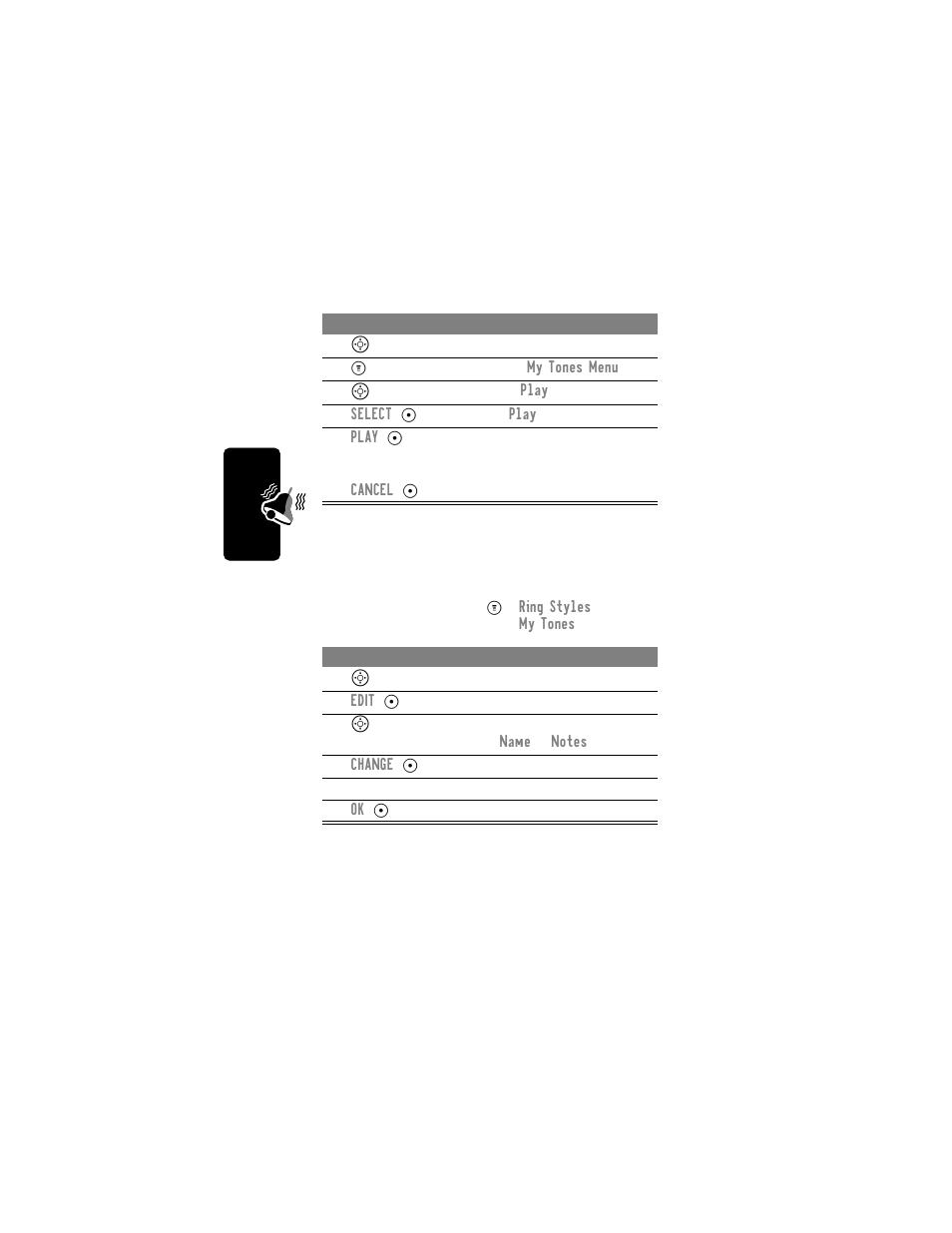 Edit a tone | Motorola C331 User Manual | Page 106 / 182