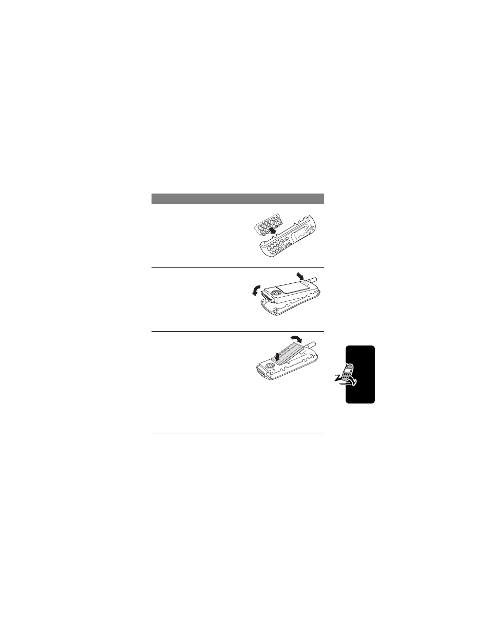 Assembling your phone | Motorola C331 User Manual | Page 19 / 182