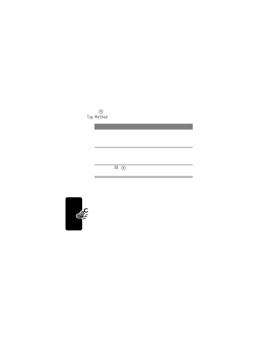 Using tap method | Motorola C331 User Manual | Page 44 / 182