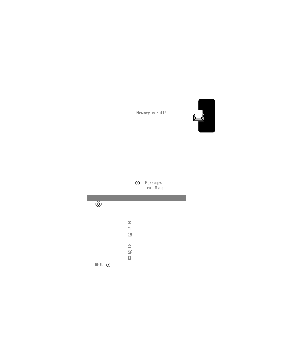 Reading, locking, or deleting a text message | Motorola C331 User Manual | Page 91 / 182