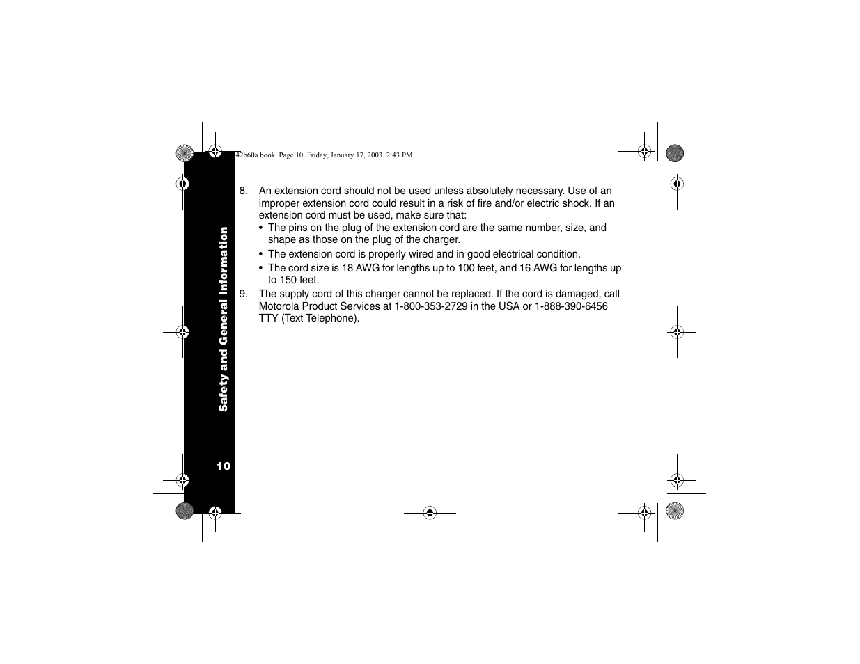 Motorola T5620 User Manual | Page 12 / 33