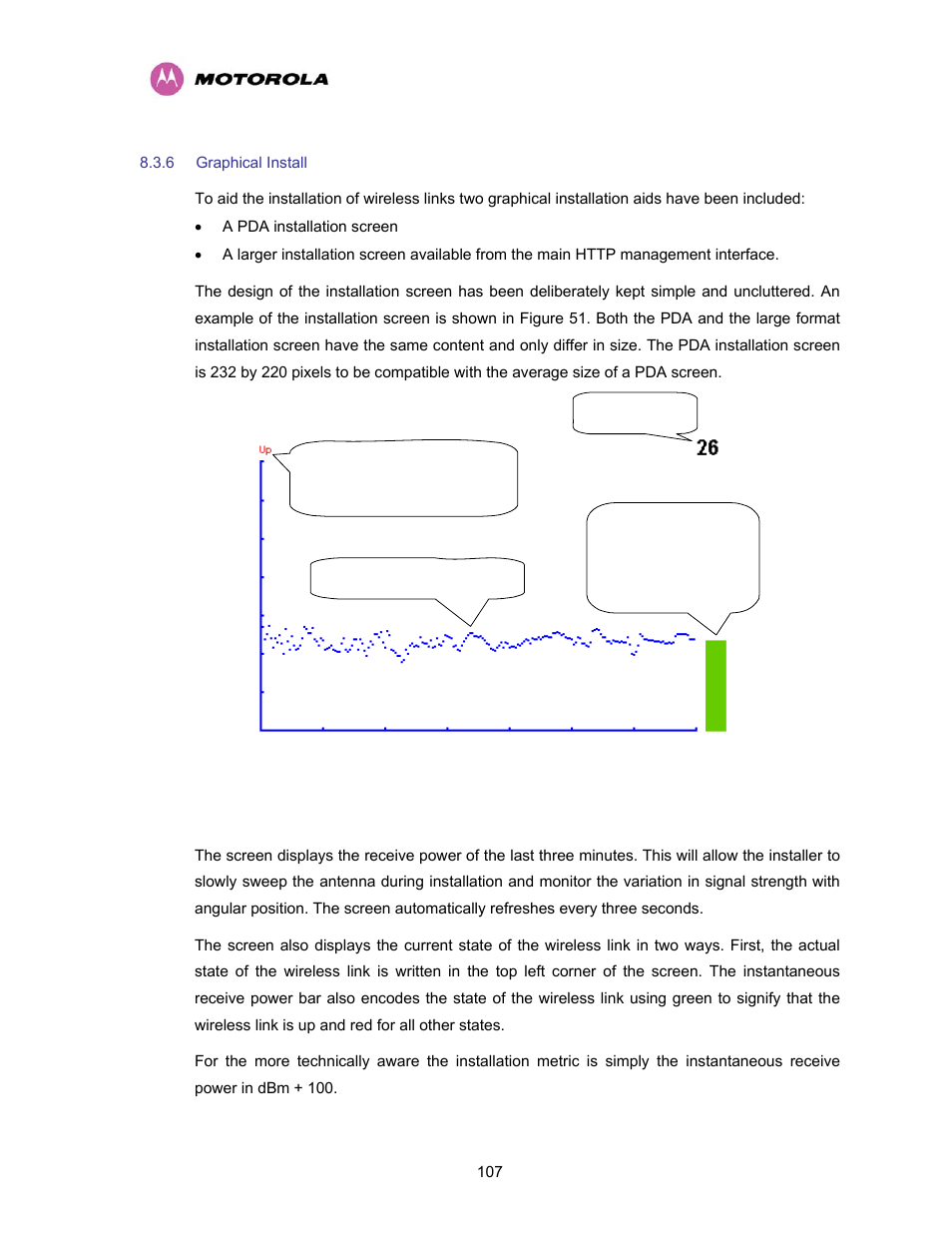 6 graphical install, Graphical install, Figure 51 - installation screen | Motorola PTP 400 Series User Manual | Page 109 / 208