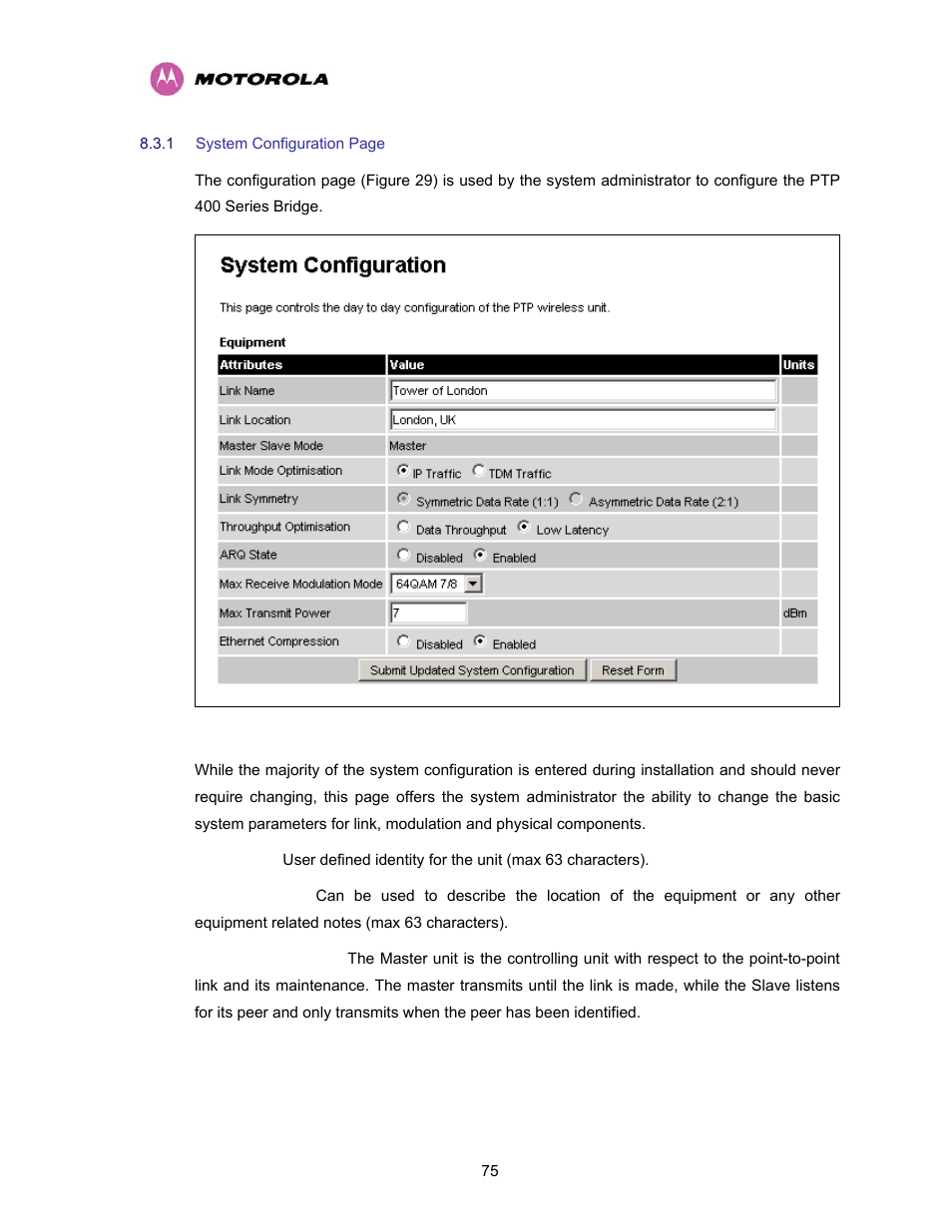 Motorola PTP 400 Series User Manual | Page 77 / 208