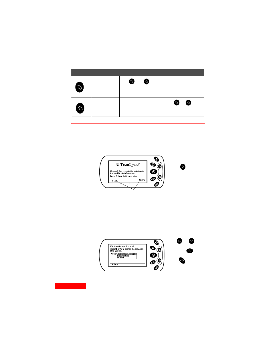 Getting started with the setup wizard | Motorola Organizer User Manual | Page 10 / 90