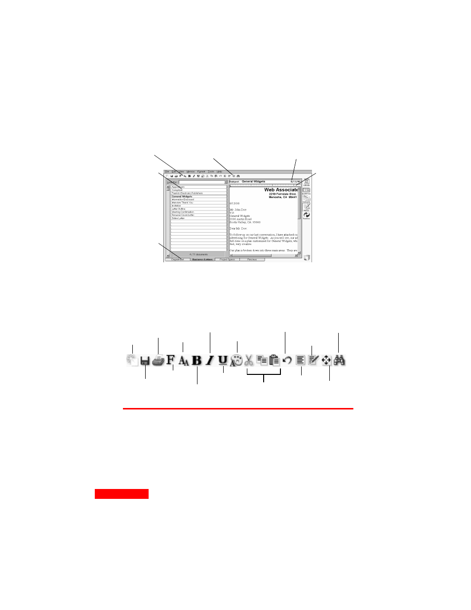 Memo files, folders, and memos | Motorola Organizer User Manual | Page 68 / 90