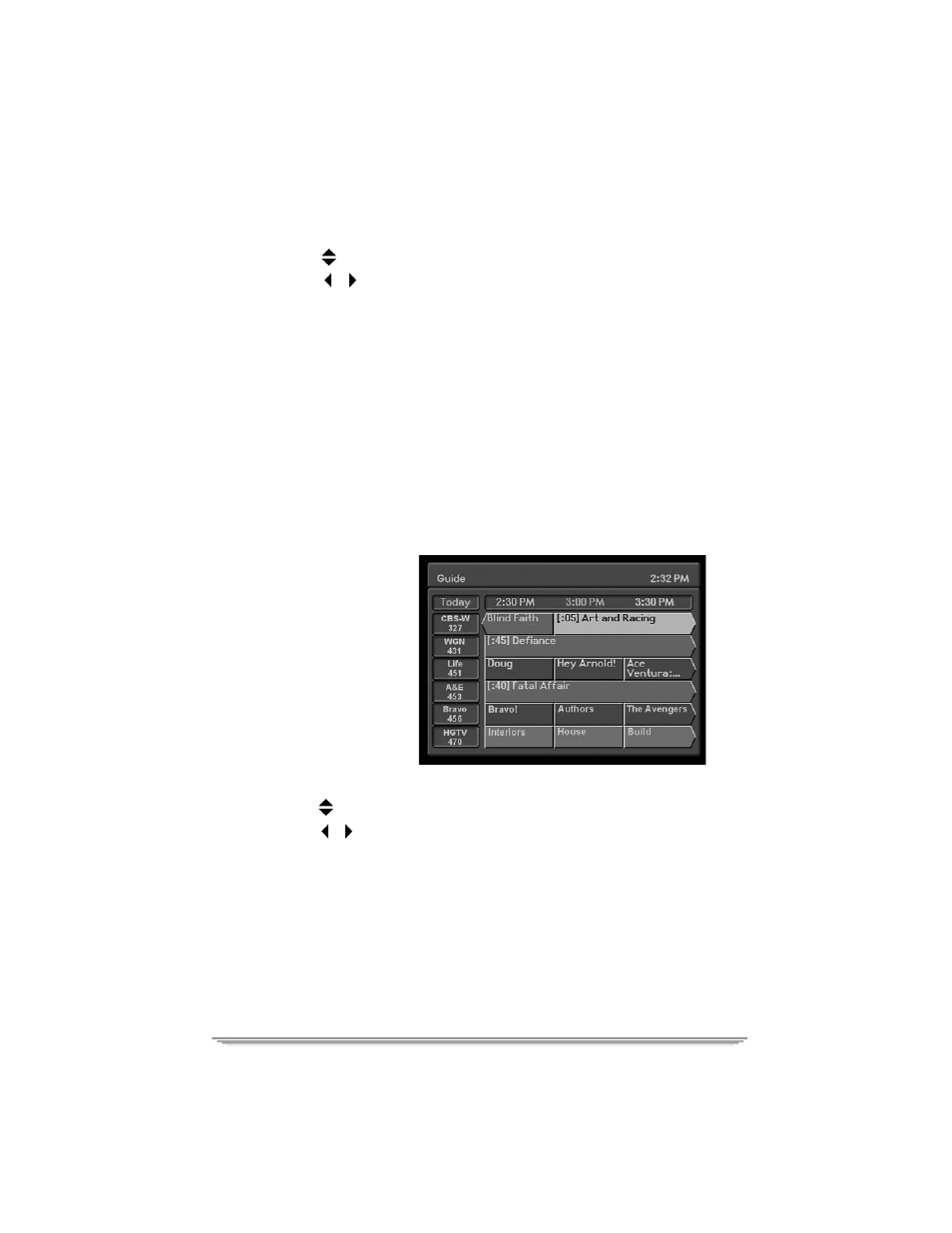 Interactive program guide (ipg), How to display the guide | Motorola DSR205 User Manual | Page 35 / 60