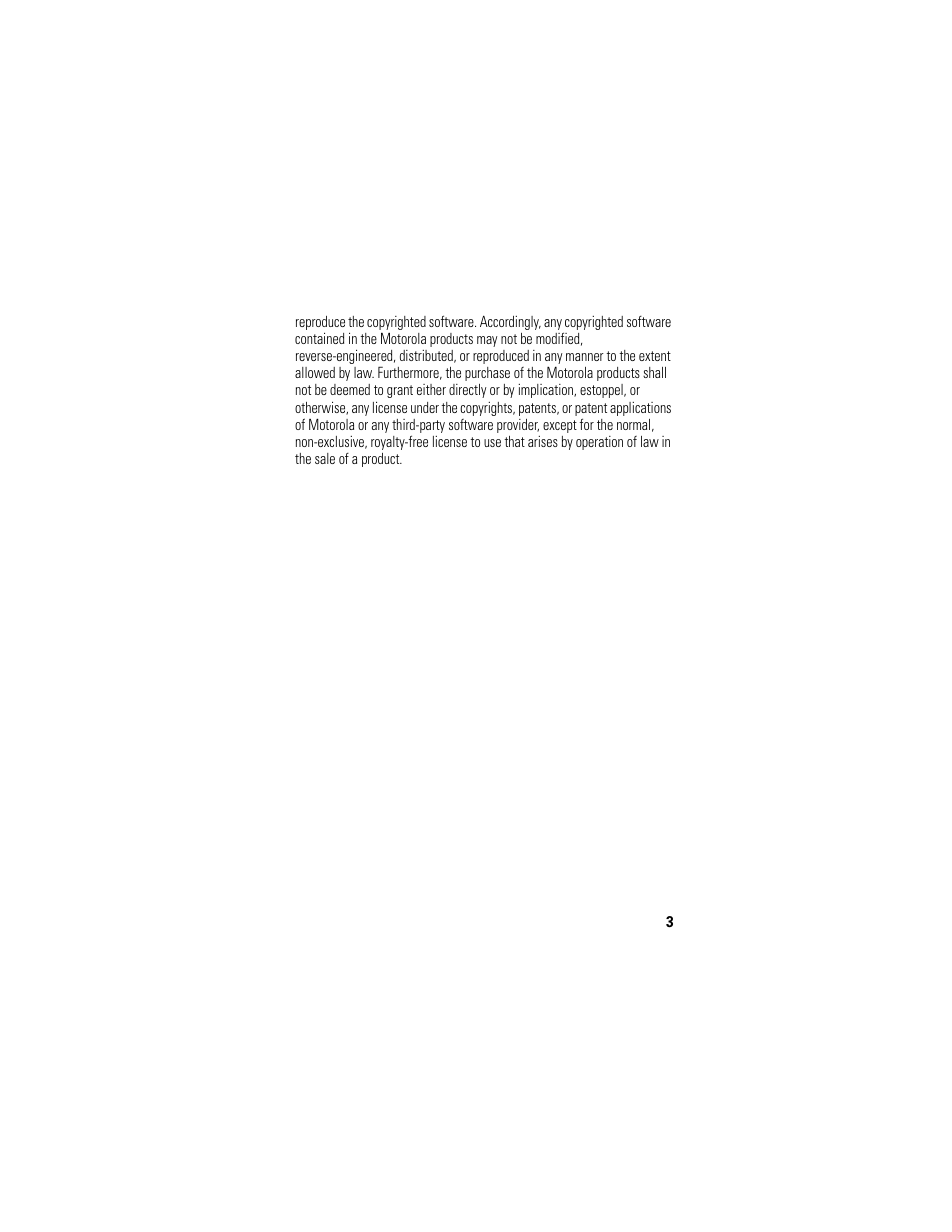 Motorola L6 GSM User Manual | Page 4 / 87