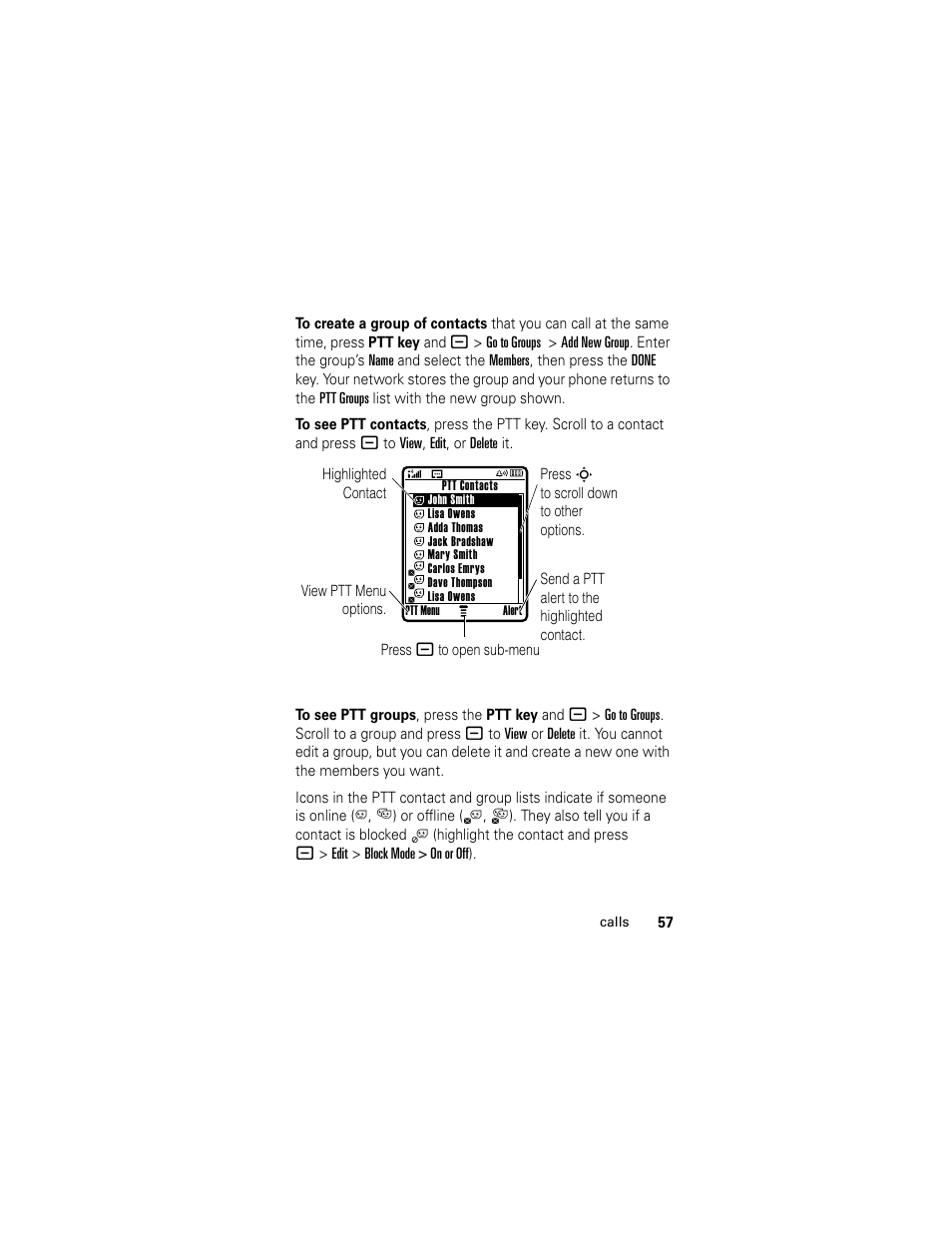 Motorola L6 GSM User Manual | Page 58 / 87