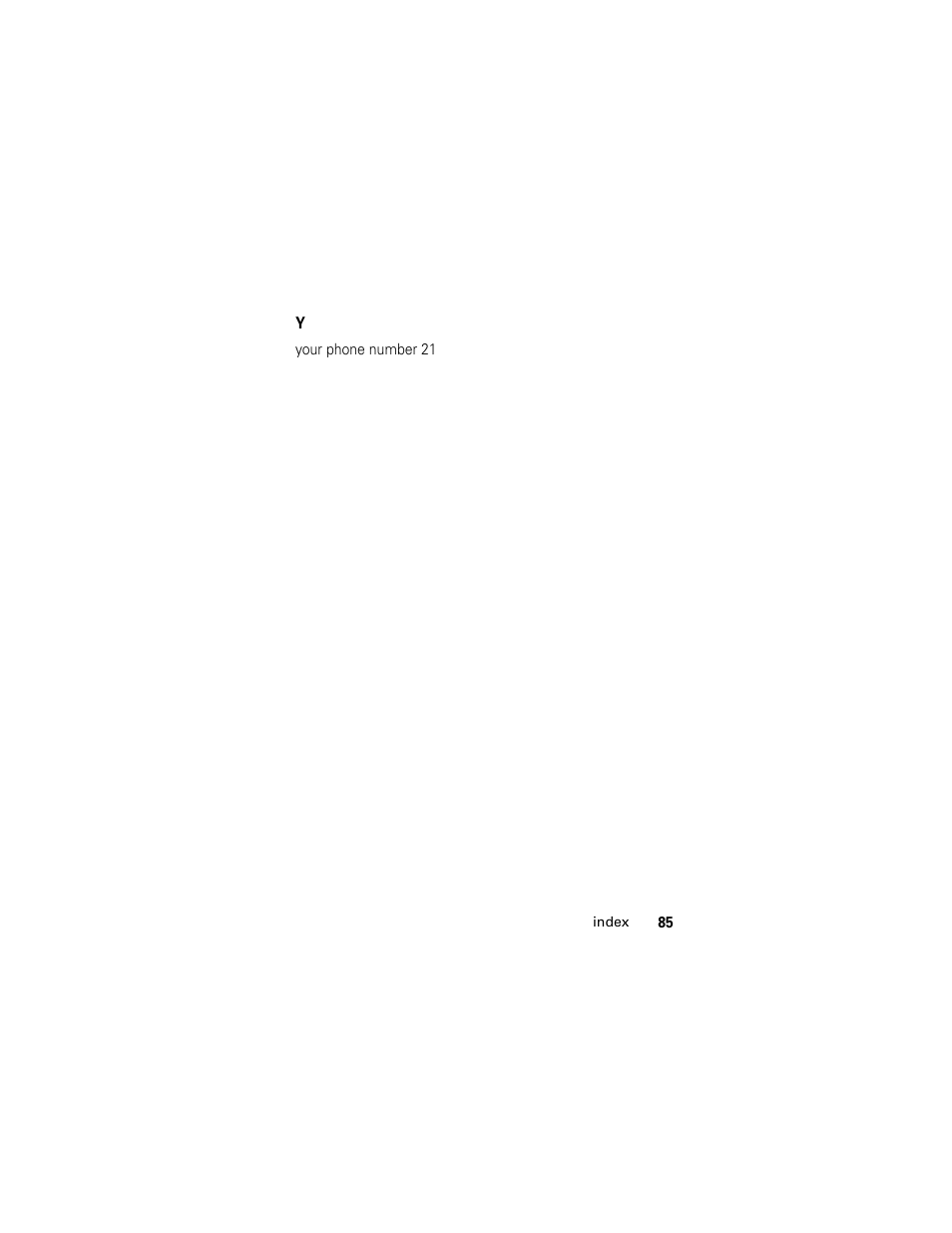Motorola L6 GSM User Manual | Page 86 / 87