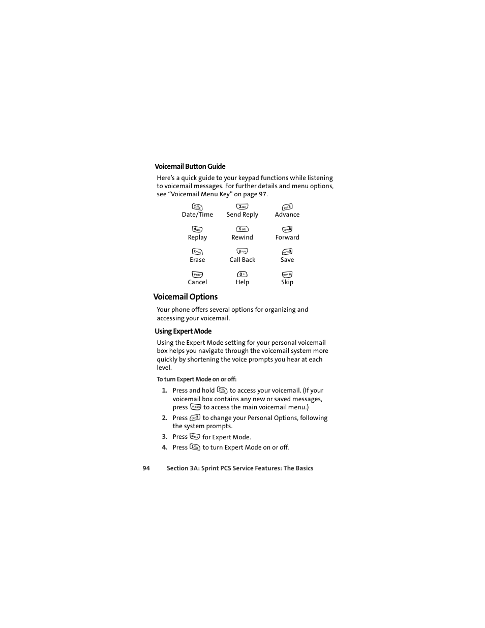 Voicemail options | Motorola C290 User Manual | Page 108 / 170