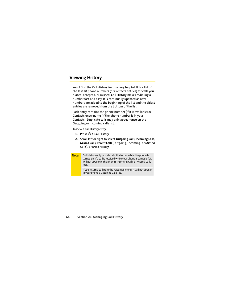 Viewing history | Motorola C290 User Manual | Page 80 / 170