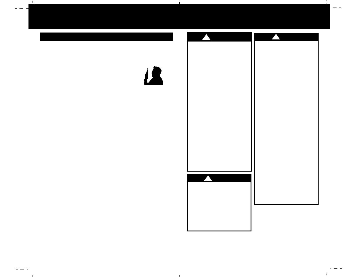 Brasil informações sobre segurança ! aviso, Cuidado | Motorola M-Series User Manual | Page 26 / 32