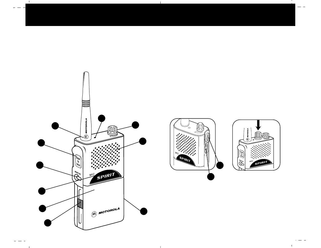 Getting started preliminar introduction introdução | Motorola M-Series User Manual | Page 7 / 32