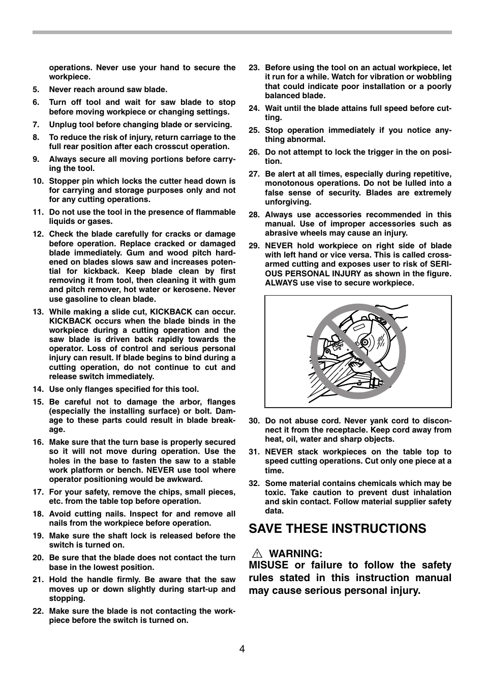 Save these instructions | Motorola LS1013 User Manual | Page 4 / 76