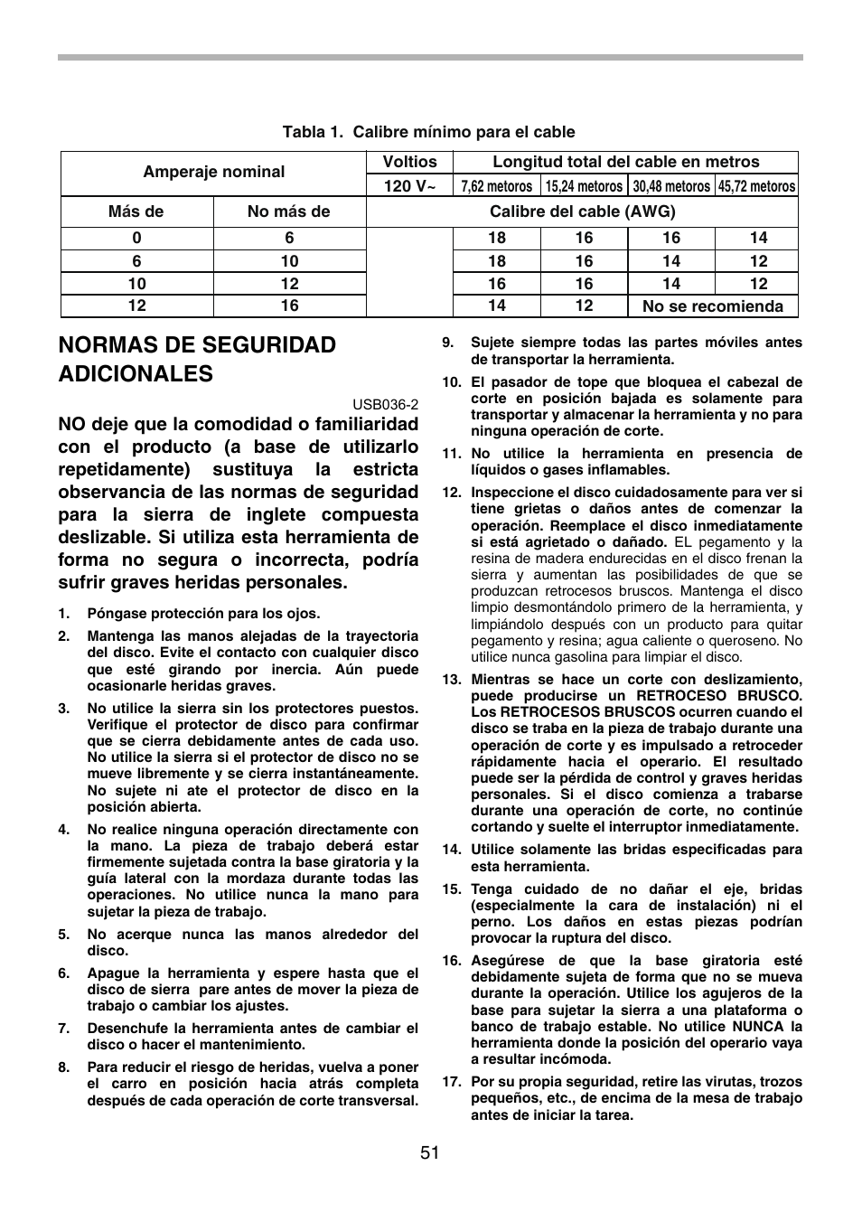 Normas de seguridad adicionales | Motorola LS1013 User Manual | Page 51 / 76