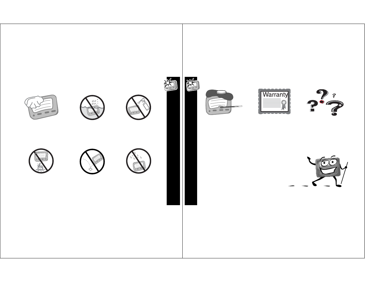 Use an d care, Use and c are, Warranty | Motorola T350 User Manual | Page 21 / 26