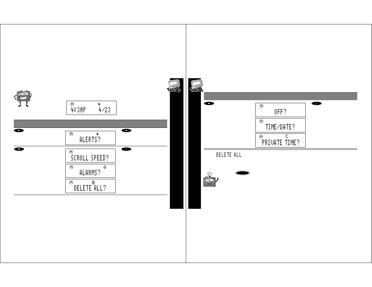 Ge tti ng sta r t ed | Motorola T350 User Manual | Page 4 / 26