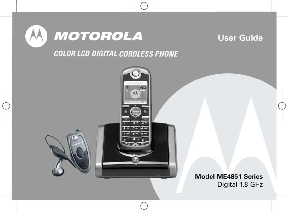 Motorola ME4851 User Manual | 74 pages