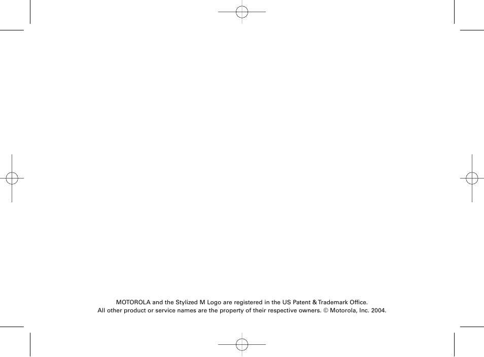 Motorola ME4851 User Manual | Page 74 / 74