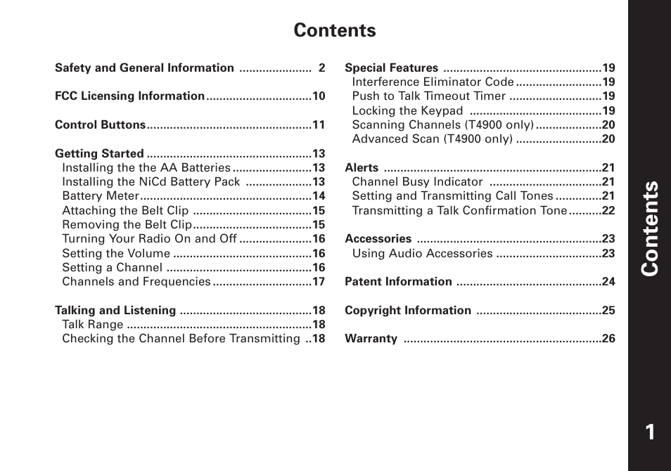 Motorola T4900 User Manual | Page 2 / 33