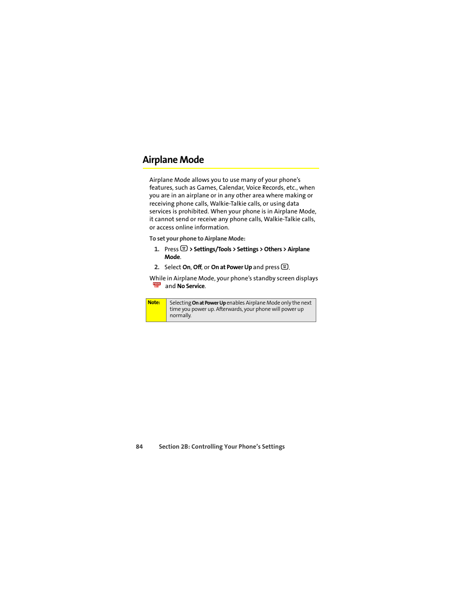 Airplane mode | Motorola Deluxe Ic902 User Manual | Page 102 / 289