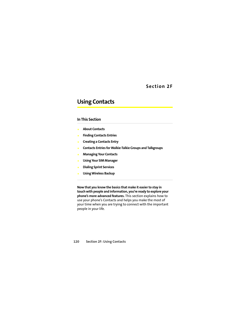 Using contacts | Motorola Deluxe Ic902 User Manual | Page 138 / 289