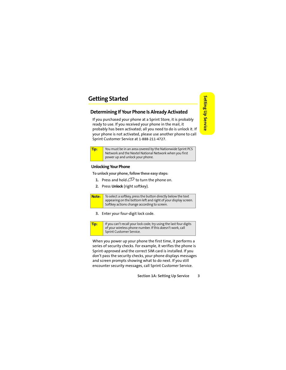 Getting started, Determining if your phone is already activated | Motorola Deluxe Ic902 User Manual | Page 21 / 289