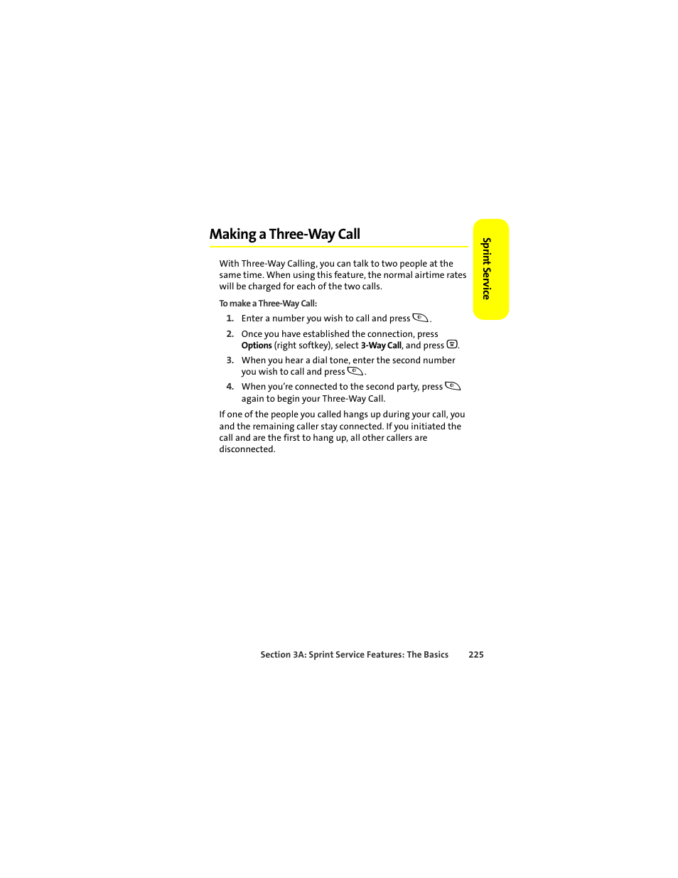 Making a three-way call | Motorola Deluxe Ic902 User Manual | Page 243 / 289
