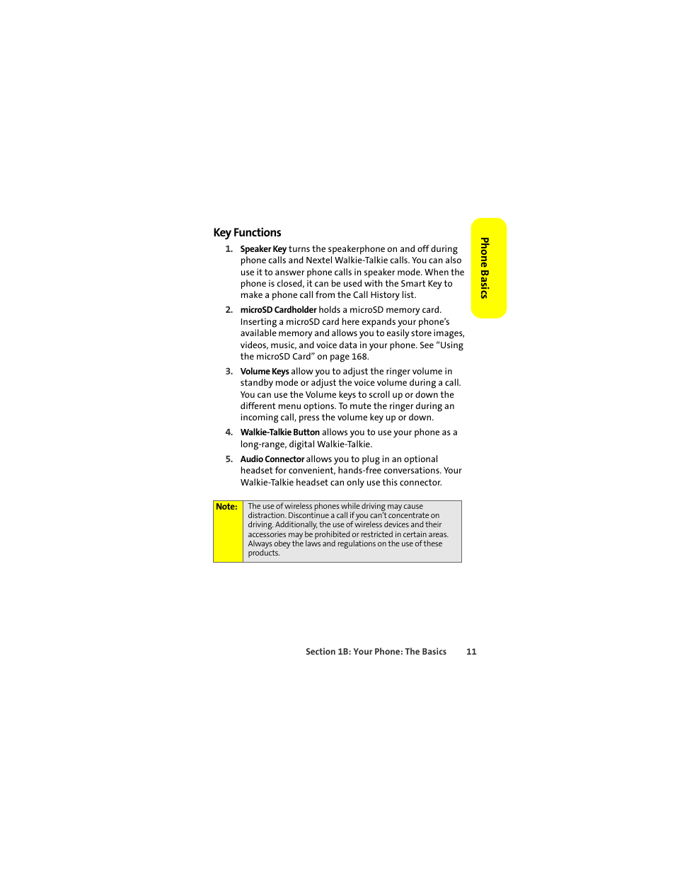 Key functions | Motorola Deluxe Ic902 User Manual | Page 29 / 289