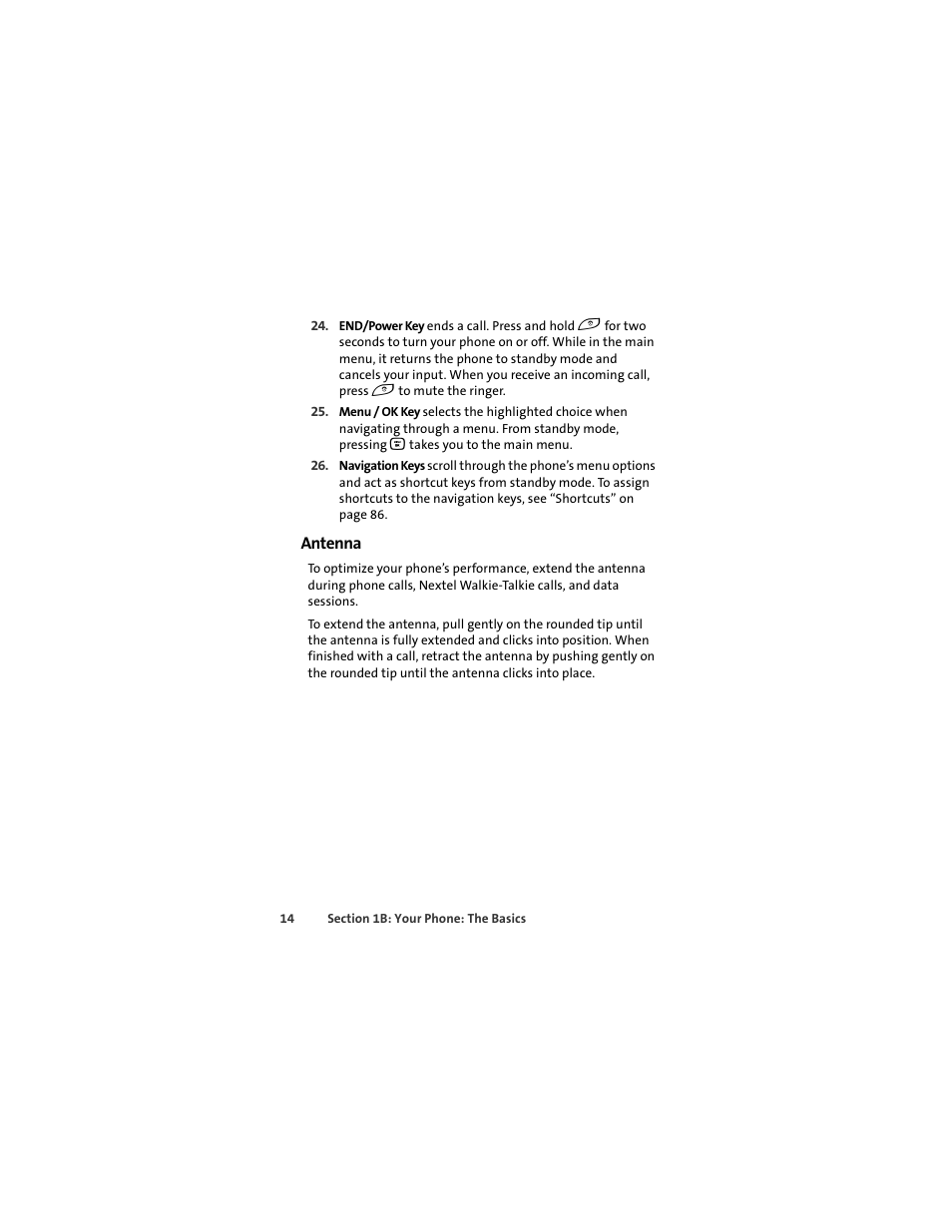 Antenna | Motorola Deluxe Ic902 User Manual | Page 32 / 289