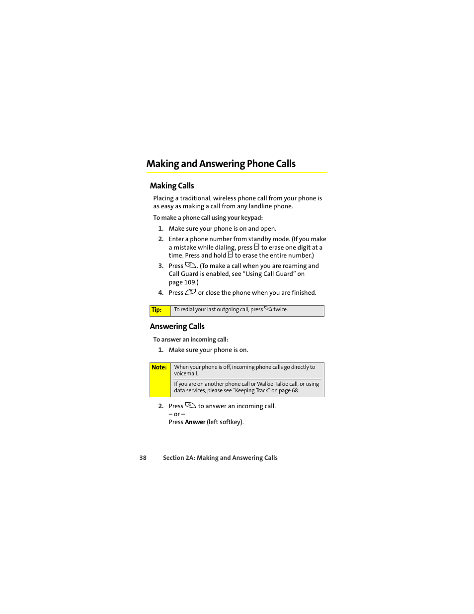 Making and answering phone calls, Making calls, Answering calls | Motorola Deluxe Ic902 User Manual | Page 56 / 289