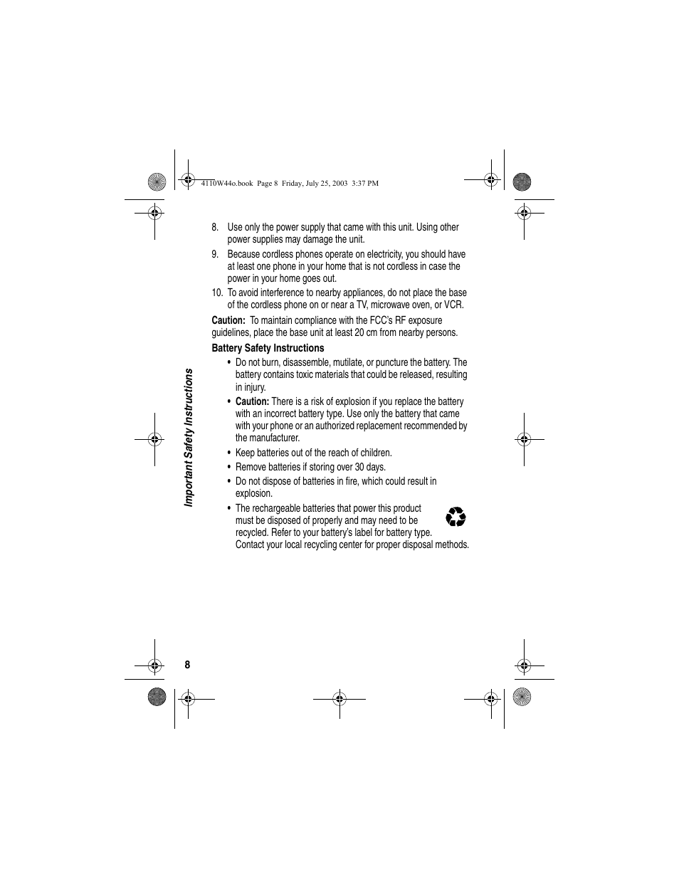 Motorola MD60 Series User Manual | Page 10 / 52