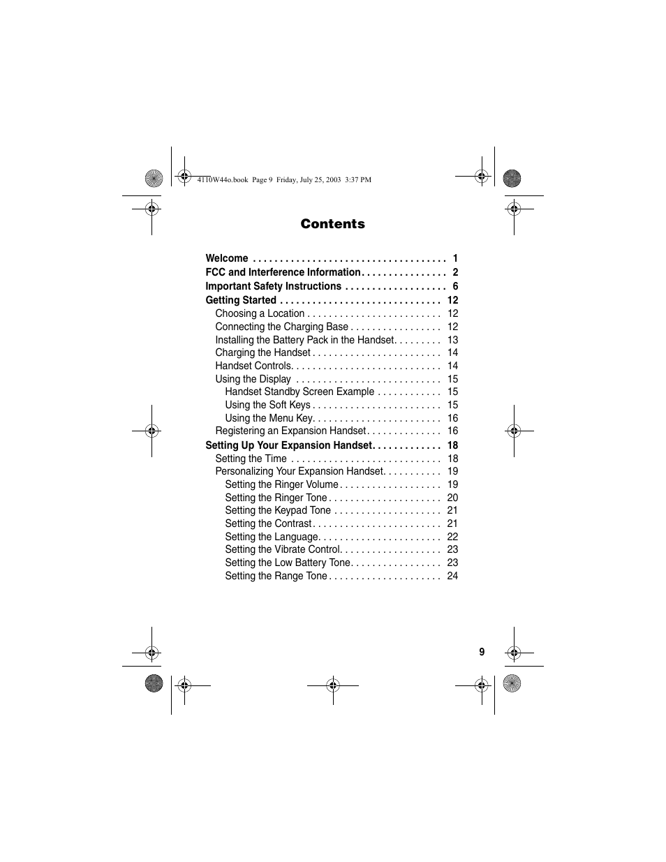 Motorola MD60 Series User Manual | Page 11 / 52