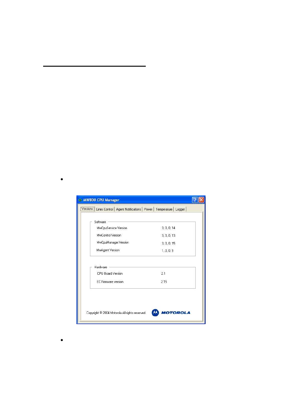 Motorola F5207A User Manual | Page 20 / 62