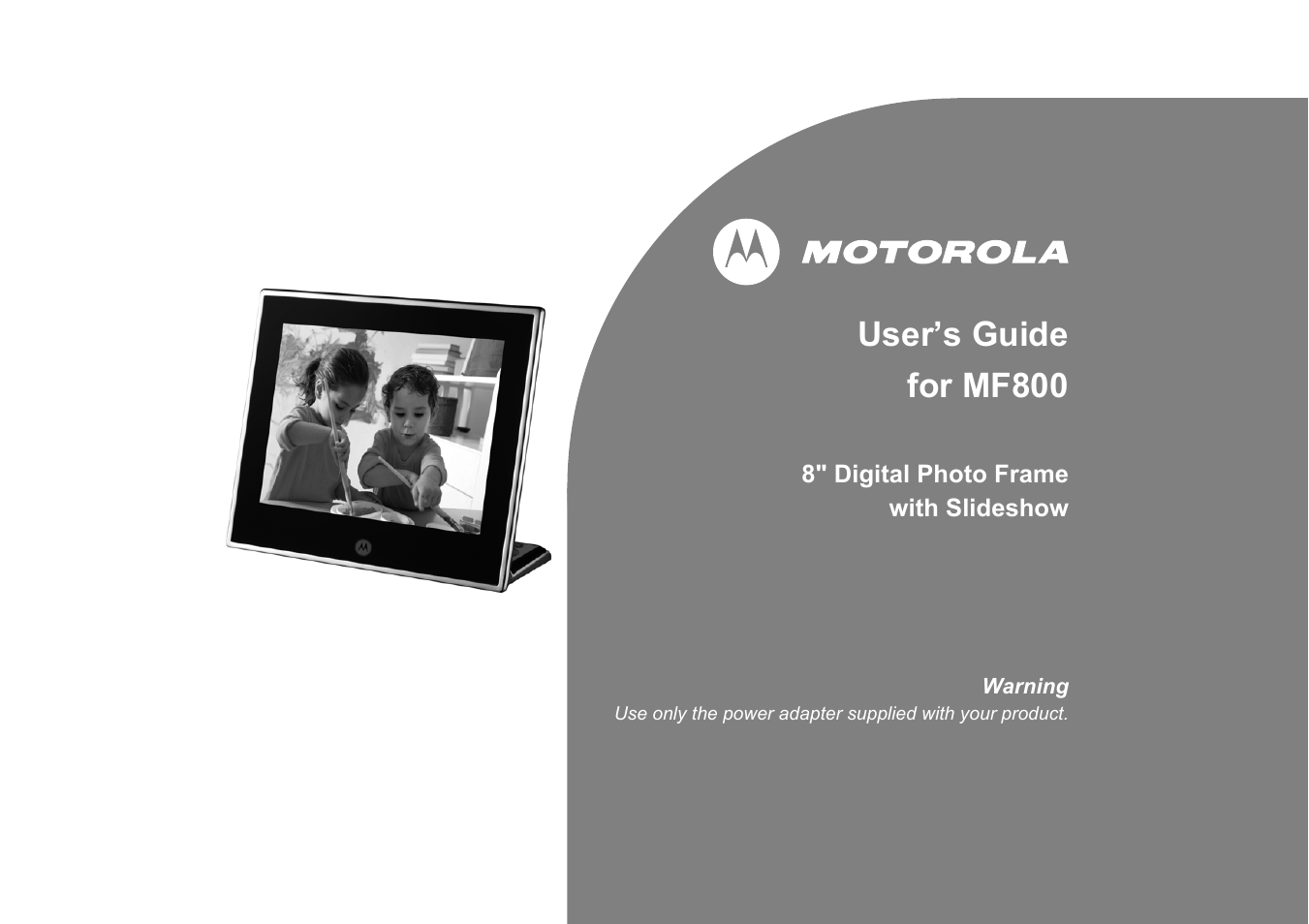 Motorola MF800 User Manual | 25 pages