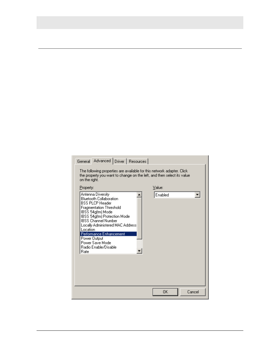 Performance enhancement | Motorola WN825 User Manual | Page 26 / 59