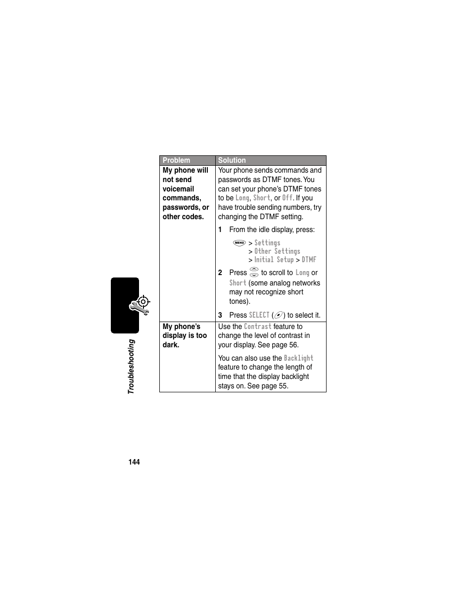 Motorola 120e User Manual | Page 146 / 184