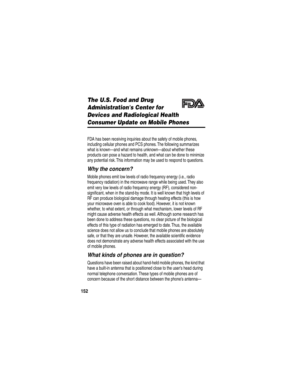 Additional health and safety information | Motorola 120e User Manual | Page 154 / 184