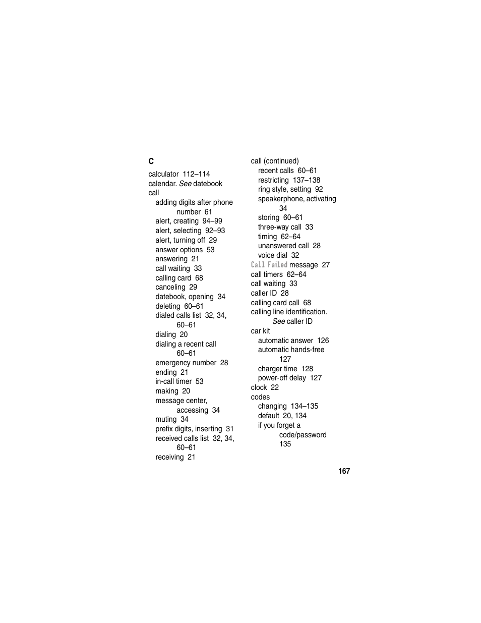 Motorola 120e User Manual | Page 169 / 184
