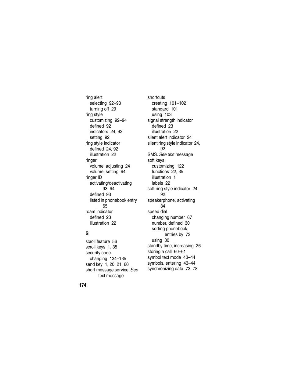 Motorola 120e User Manual | Page 176 / 184