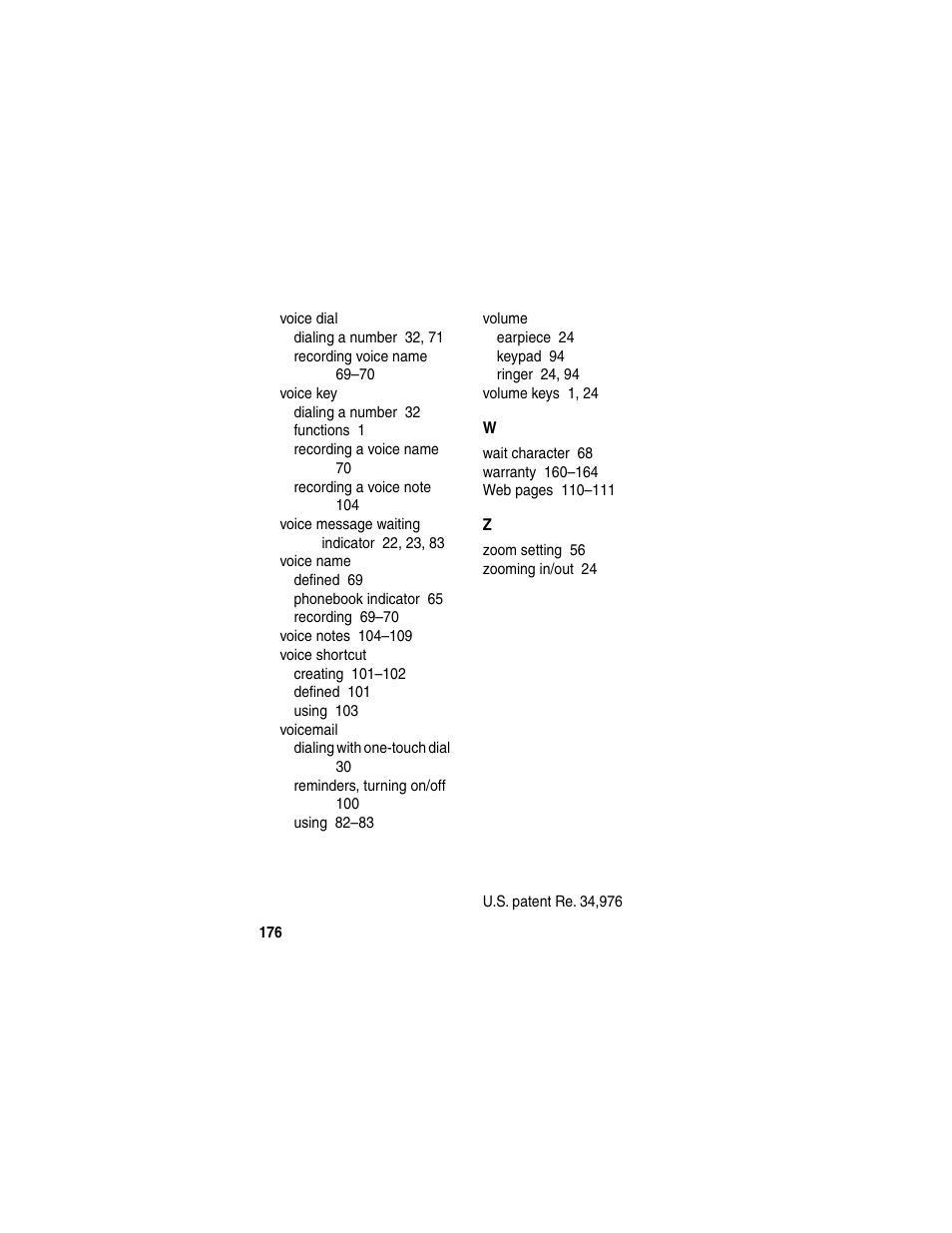 Motorola 120e User Manual | Page 178 / 184