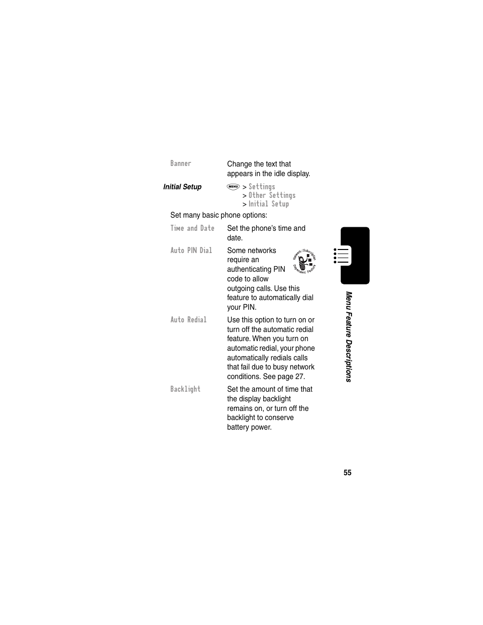 Motorola 120e User Manual | Page 57 / 184